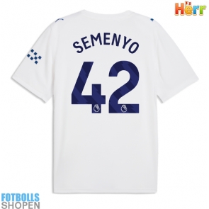 Billiga Manchester City Antoine Semenyo #42 Tredjeställ 2026-27 Kortärmad